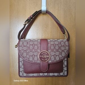 Coach Signature Flap Bag